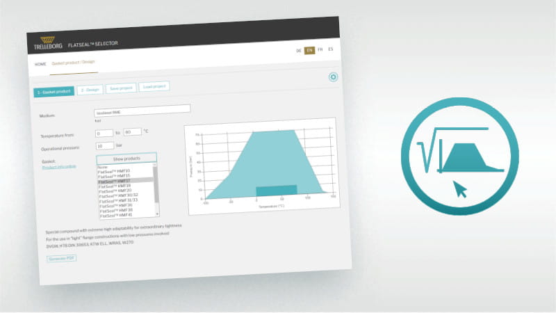 FlatSeal Selector from Trelleborg Sealing Solutions