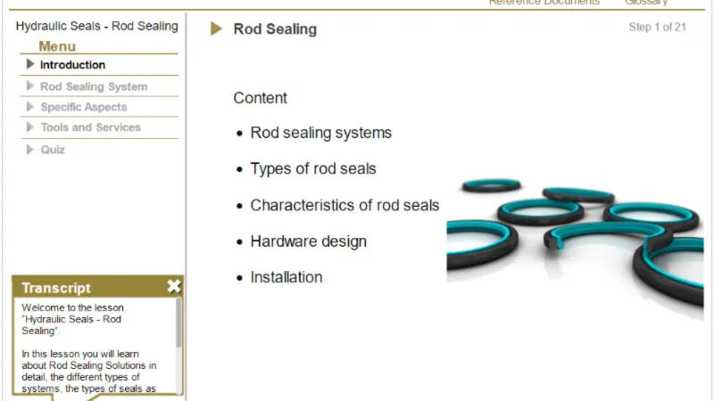Hydraulic Seals Rod Sealing